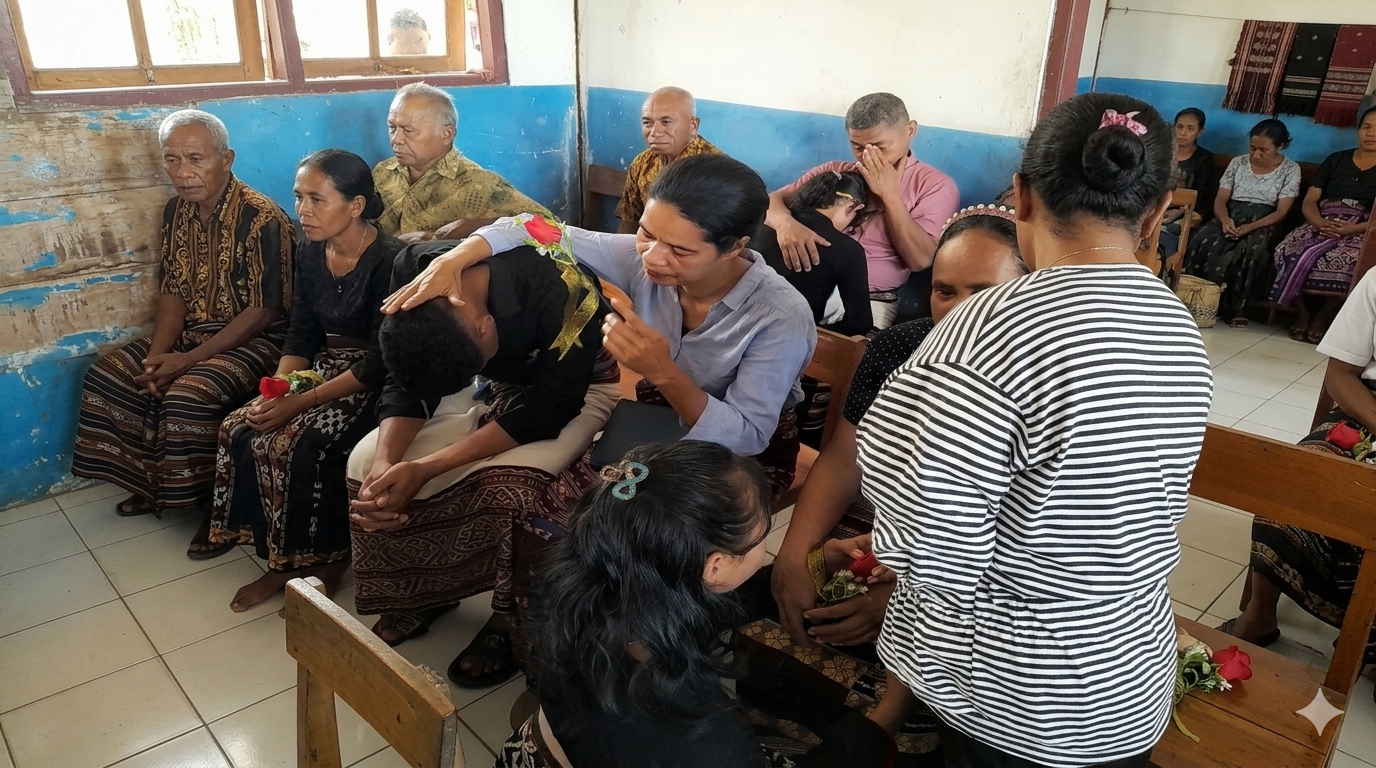 Rangkulan Cinta di Hari Kelulusan Siswa Kelas VI SD GMIT Oehani