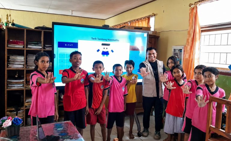 Langkah Kecil Menuju Pendidikan Digital di SD GMIT Oehani