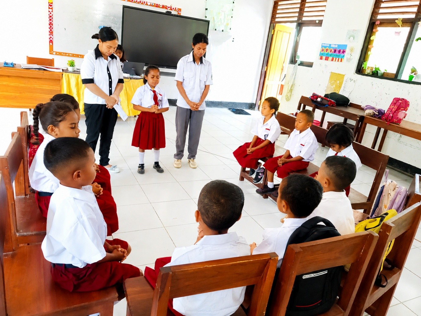 Membentuk Generasi Berkarakter, MPLS SD GMIT Oehani Hadirkan Cerita Inspiratif “Si Hebat”